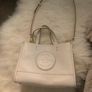 Coach | Bags | Dempsey Carryall With Patch White | Poshmark